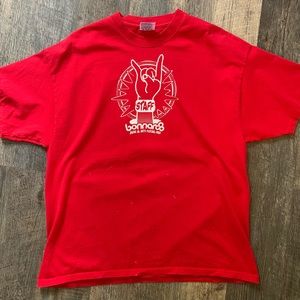bonnaroo 2010 staff red shirt xl 
Medical staff NES
MUSIC & Arts festival